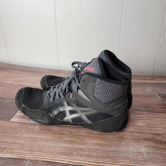 Asics Snapdown 3 Mens 9.5 Wide Wrestling Boxing Shoes Black Mat Grip 1081A031 - Picture 4 of 11